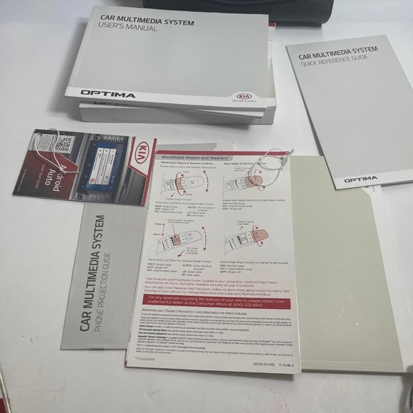Kia Optima Car Multi Media System Users Features and Functions Manual Guide - Picture 2 of 5